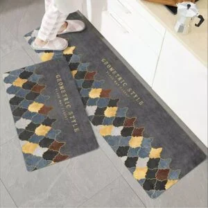 Tapis Scandinave Ecailles Graphiques