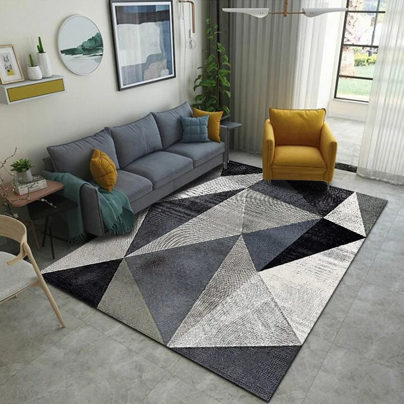Tapis Scandinave Gris